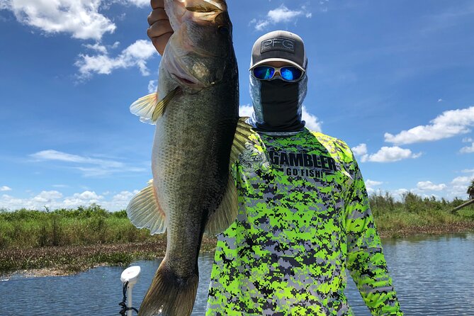 Private Pontoon Fishing Charter on Lake Tohopekaliga in FL - The four named points along the route