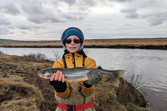 Private Trout and Char Fishing in Icelandic Serenity Experience - Fishing for brown trout and Arctic char