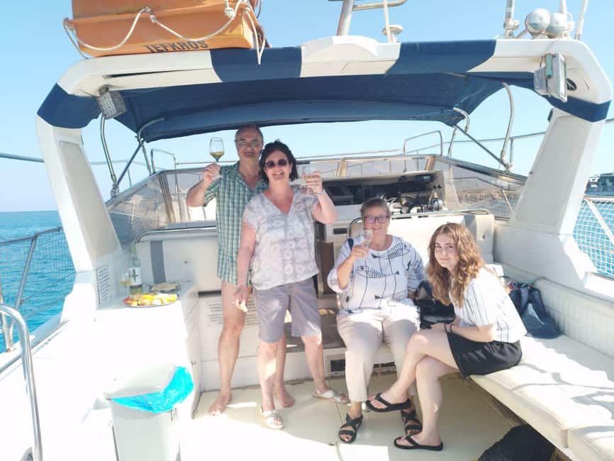 Protaras: Private Boat Tour with Fishing - A private boat day from Paralimni Marina