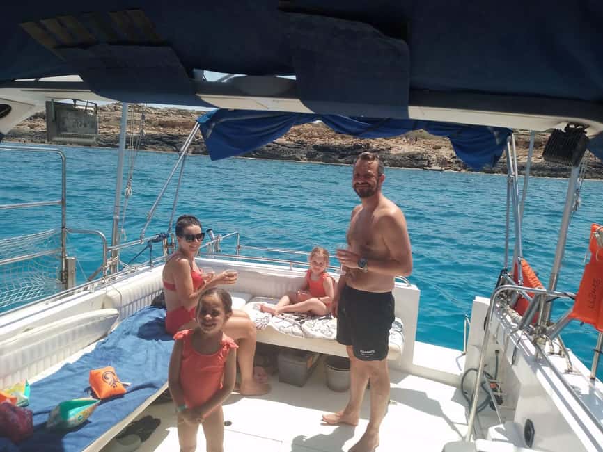 Protaras: Private Boat Tour with Fishing - Turtle Beach and a quieter swim