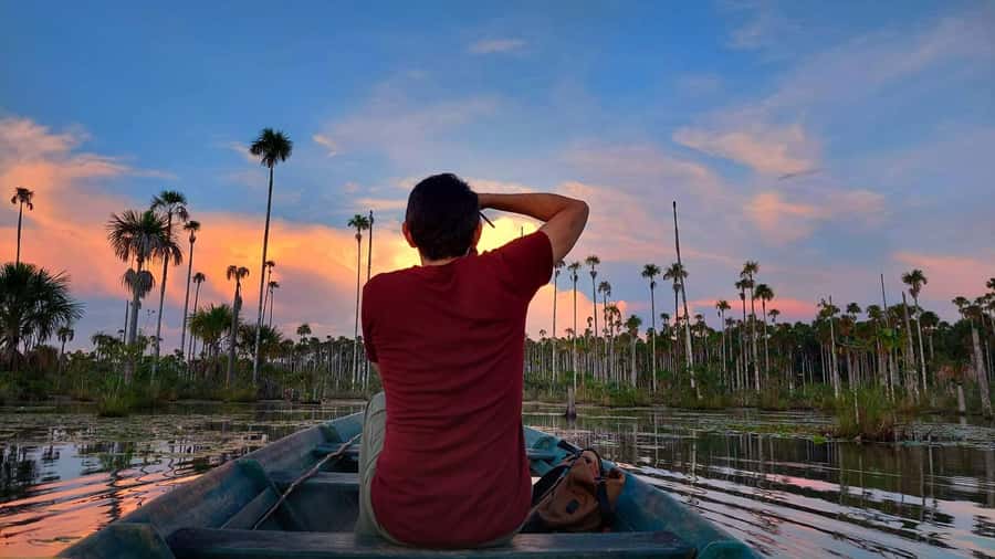 Puerto Maldonado: Lake Yacumama sunset and piranha fishing - A quick route from Puerto Maldonado to Lake Yacumama