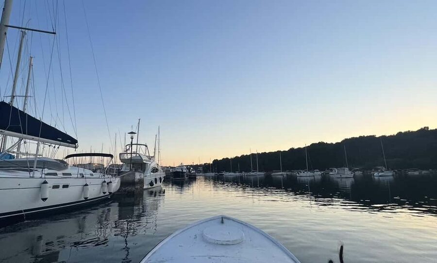 Pula: Private Boat Fishing Trip with Local Fisherman - A quiet fishing morning off Pula