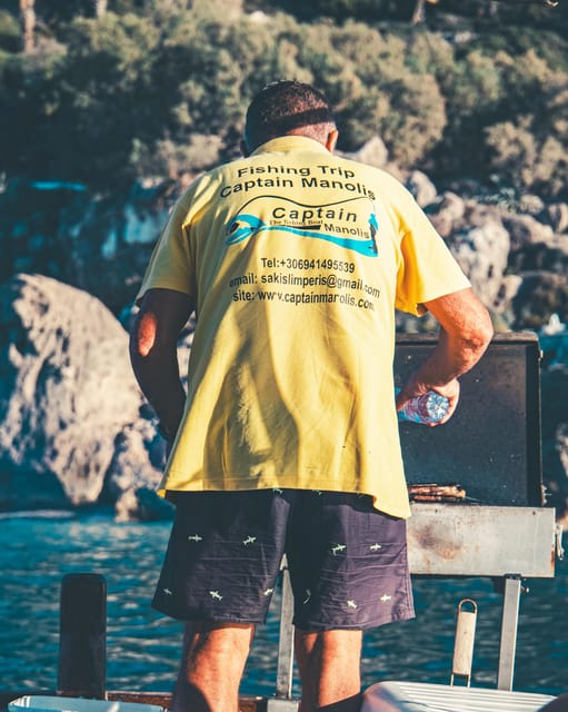 Rhodes: Captain Manolis Fishing Trip with BBQ and Swimming - Key points to know before booking