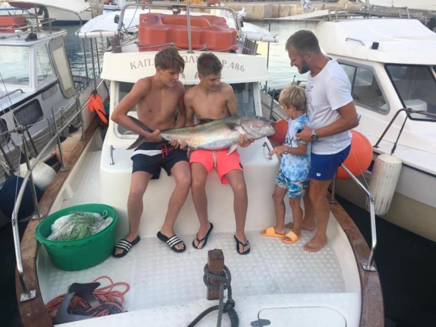 Rhodes: Captain Manolis Fishing Trip with BBQ and Swimming - Timing, practical concerns, and what to pack