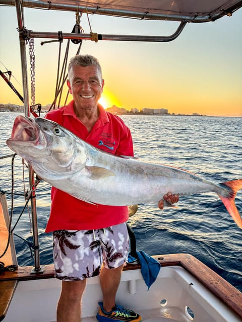 Rhodes: Captain Manolis Fishing Trip with BBQ and Swimming - A fishing trip that also feels like a Greek lunch cruise