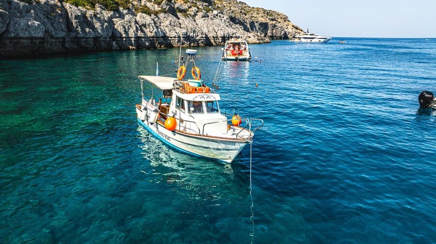 Rhodes: Captain Manolis Fishing Trip with BBQ and Swimming - What fishing is really like on this half-day outing