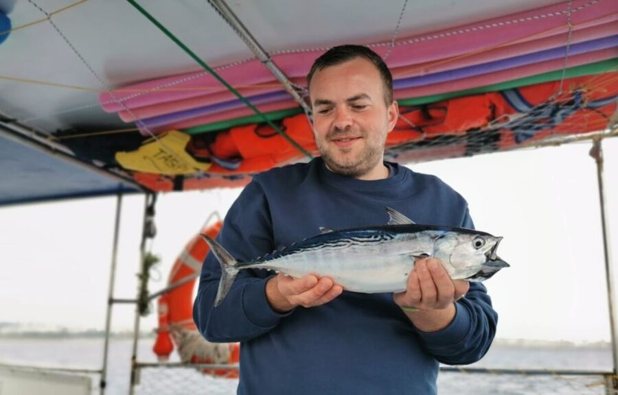 Rhodes: Fishing Trip, Snorkelling, BBQ, & Professional Guide - Setting out from Kolona Port