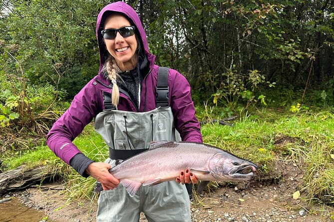 River Fishing and Bear Watching - Fishing with Natalie in a group of six