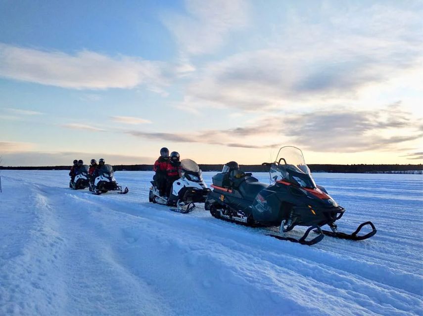 Rovaniemi: Half-Day Snowmobile & Ice Fishing Experience - Families, couples, and first-time riders