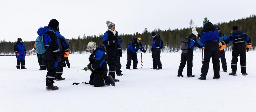 Saariselkä: Ice Fishing Safari by Snowmobile - How the $235 price measures up