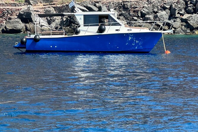 Santorini Fishing Private Cruise boat tour - BBQ, Snorkeling - What makes this private Santorini cruise different