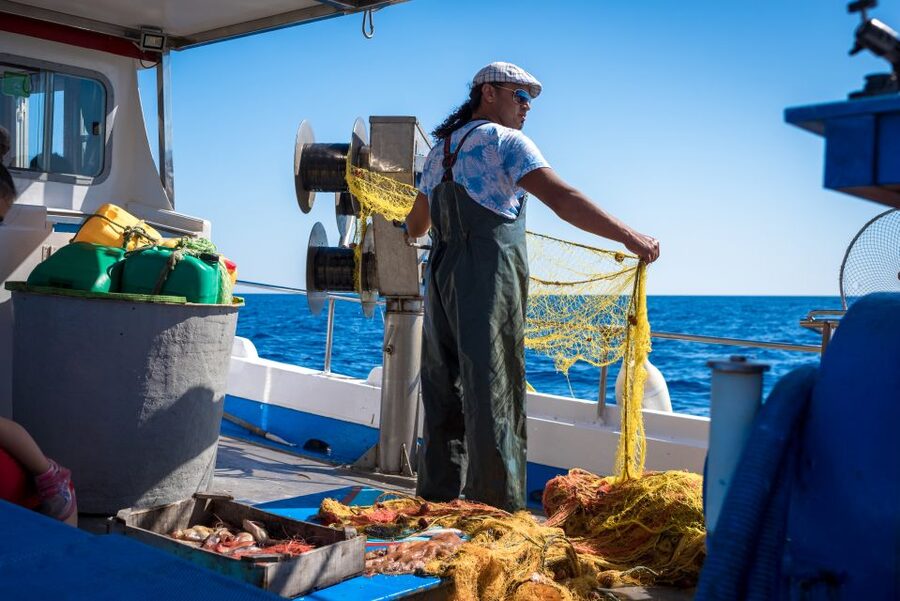 Santorini: Traditional Fishing Trip and Fresh Fish Lunch - A small group changes the whole mood