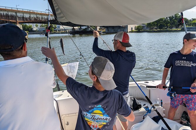 Scenic DC Fishing Charter on the Potomac - Six stops that make the boat ride special