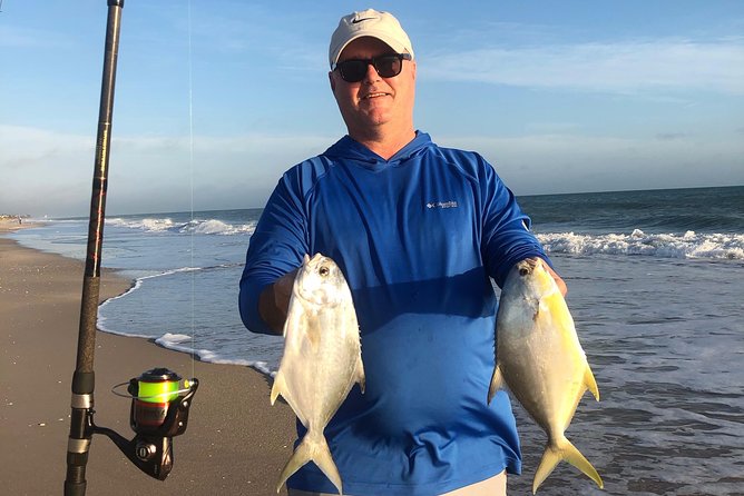 Shark and Fishing Ultimate Combo Beach Fishing Excursion 4 Hrs - Meeting at Spessard Holland North Beach Park