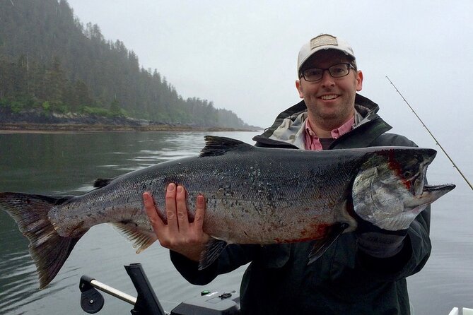 Sitka Eco-Friendly 5-hour Catch & Release Private Fishing Charter - Mooching, not just waiting for a troll