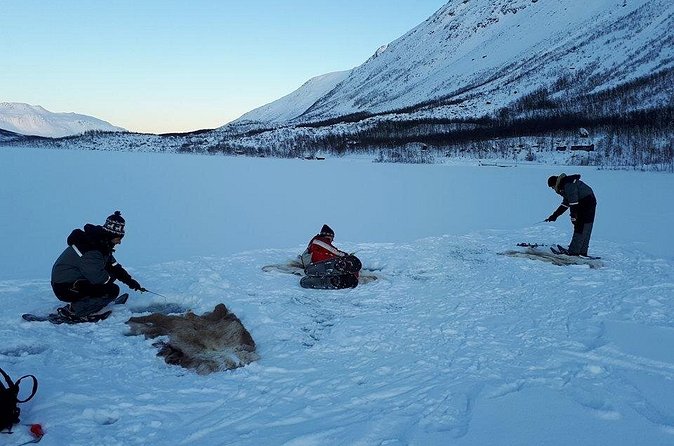 Sjursnes Arctic Ice Fishing Adventure from Tromso - Hot drinks, soup, and Arctic snacks