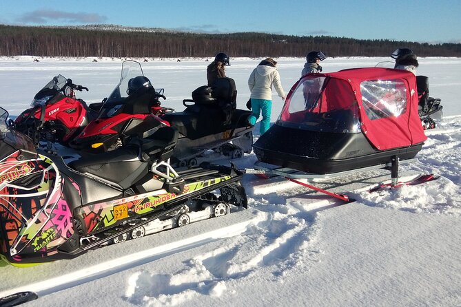 Snowmobile and Ice Fishing Excursion (private tour) - From Rovaniemi to the frozen river