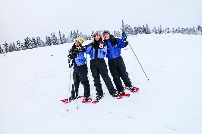 Snowshoe Trip for Ice Fishing in Inari-Saariselkä - Learning the Arctic way to fish through ice