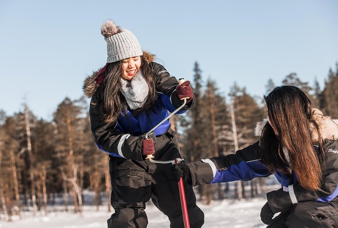 Snowshoeing and Ice Fishing Tour - A quiet start beyond Rovaniemi