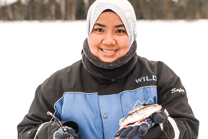Snowshoeing and Ice Fishing Tour - Who will enjoy this outing most?
