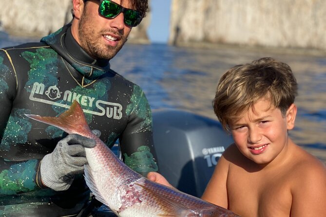 Sub Fishing And Snorkeling In The Waters Of Capri - What the water time can feel like