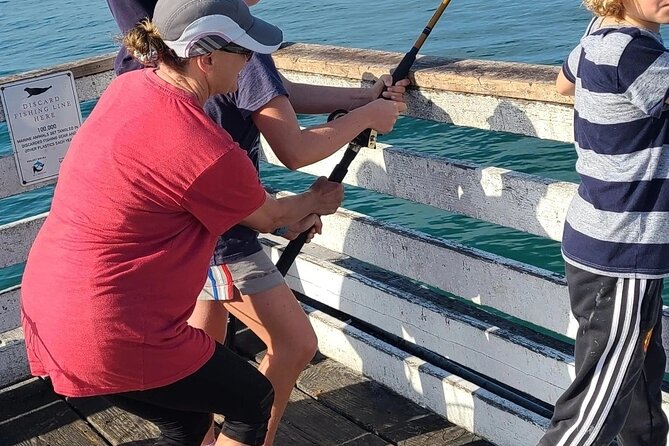 TC'S FISHING ADVENTURES! 2-Hour Fishing Tours - Pacific views, pier fishing, and the chance of dolphins