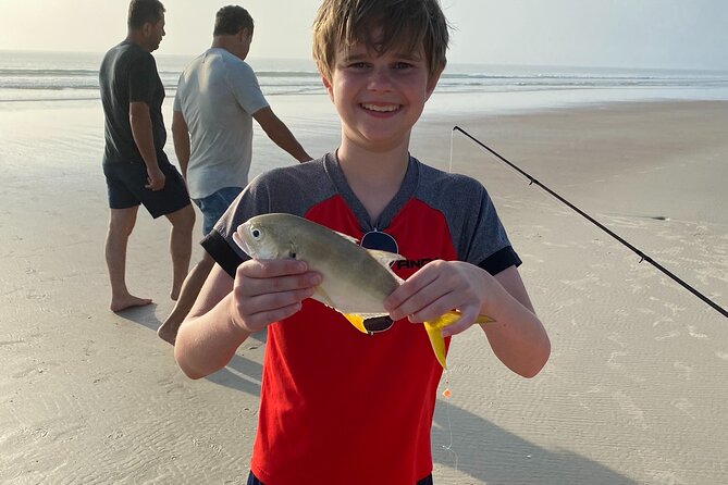 Three-Hour Beach Fishing Charter in Northeast Florida - Weather can change the morning