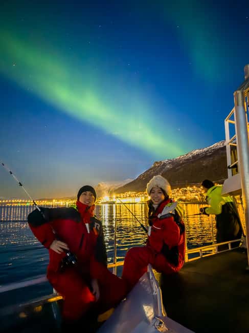 Tromsø: Nocturnal cod fishing with meal. - Key points at a glance