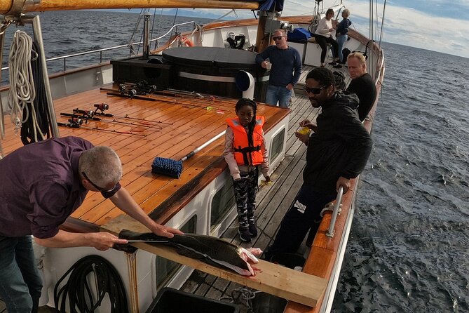 Tromsø Small Group Sea-to-Table Fishing Trip - A luxury boat with a warm place to retreat