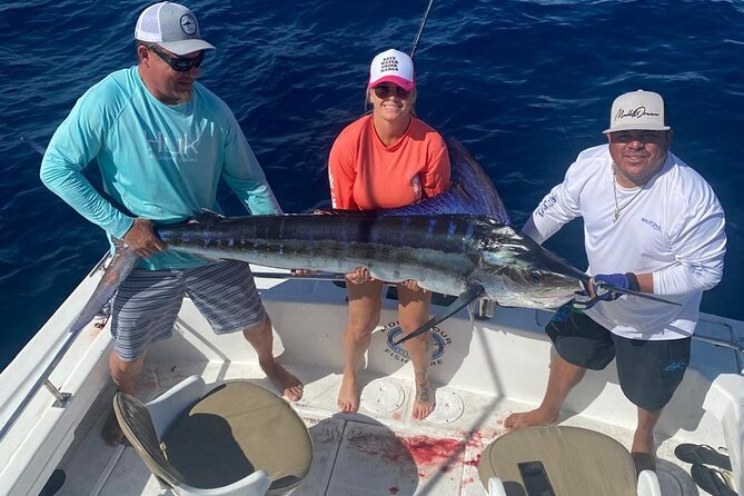 Ultimate Cabo Fishing Experience Aboard the Phantom - Leaving Cabo harbor beside the Arch