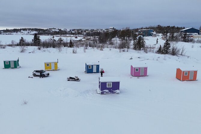 Ultimate Ice Fishing with Lunch - What a 3.5-hour Yellowknife ice-fishing trip feels like