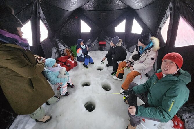 Ultimate Ice Fishing with Lunch - The fish fry is part of the main event