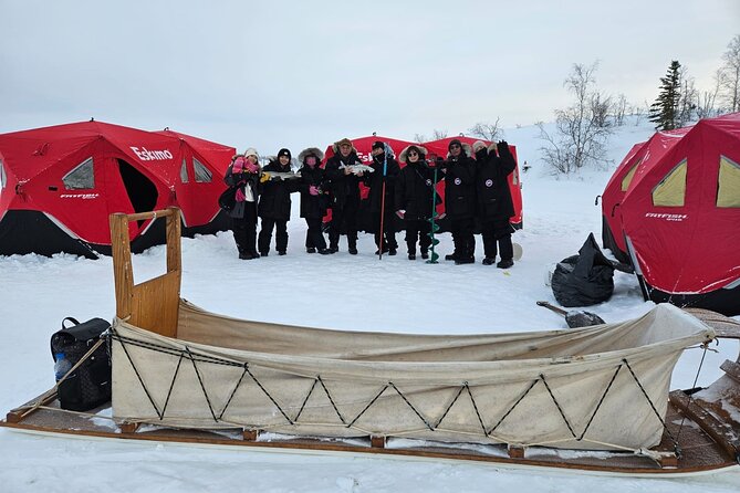Ultimate Ice Fishing with Lunch - Willie brings stories from Nunavut to the hut
