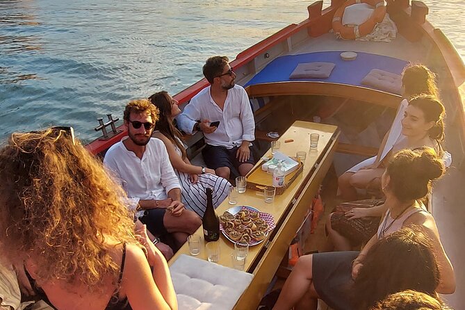 Venice: Relaxing Sunset Ride aboard old fishing boat - Certosa and Sant’Erasmo beyond the central lagoon