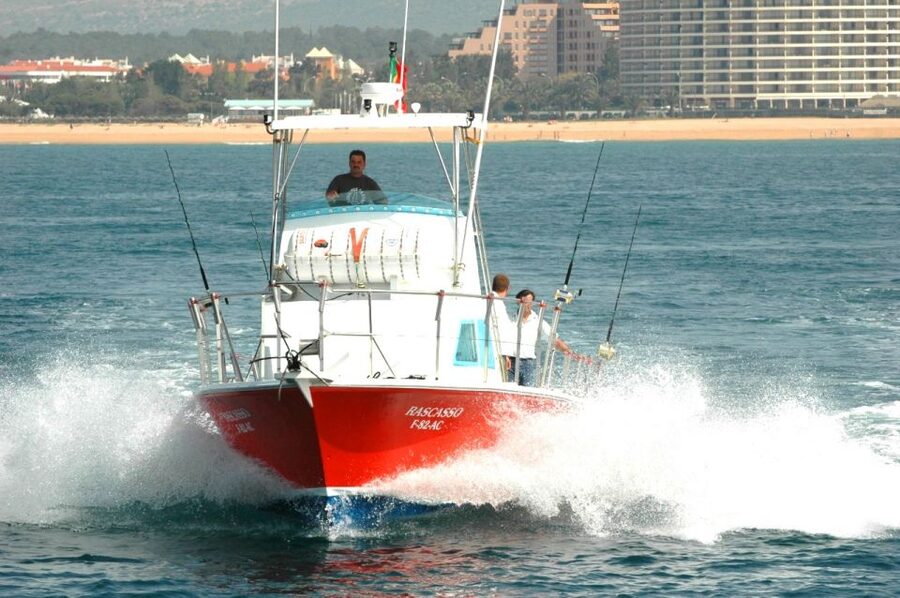 Vilamoura: Algarve Reef Fishing Boat Trip with Gear Included - Leaving Vilamoura Marina for the reef