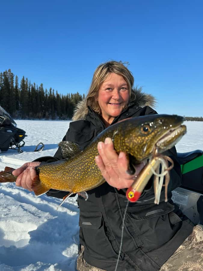 Wasilla: Ice Fishing Experience - The catch can become your dinner