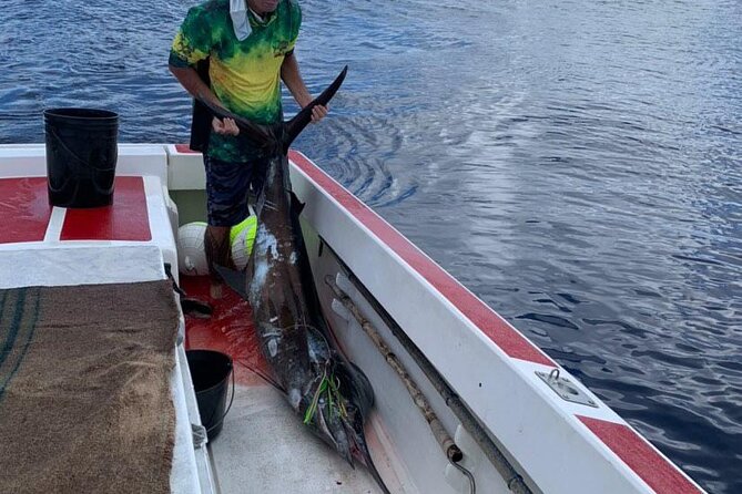 Wholesale Fishing in Poti Marara at Tahiti Teahupoo Peninsula - Weather and booking conditions