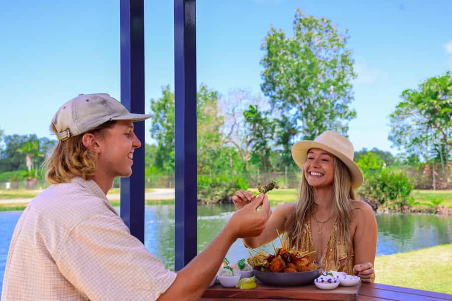 Wonga: Guided Fishing, Farming and Tasting Tour - The gourmet platter brings the visit together