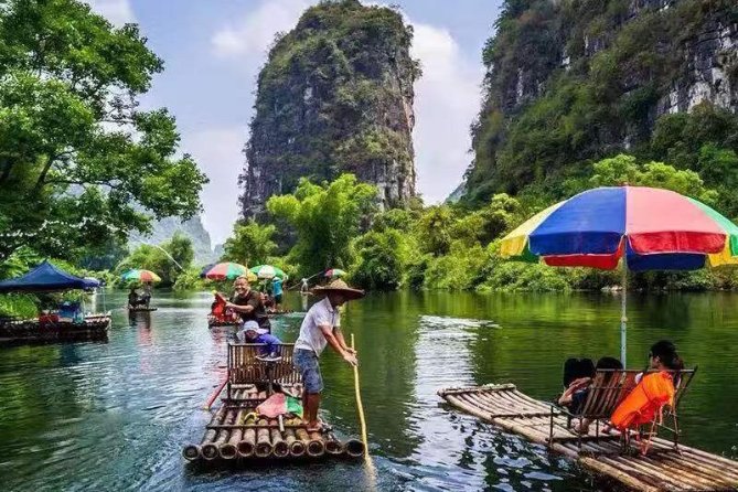 Xianggong Hill Cormorant fishing show Fuli ancient bridge DayTour - Xianggong Hill gives you the classic Li River view