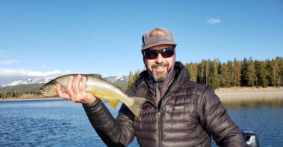 Yellowstone: Private Lewis Lake Fishing Trip From Jackson - Fishing Lewis Lake from the boat