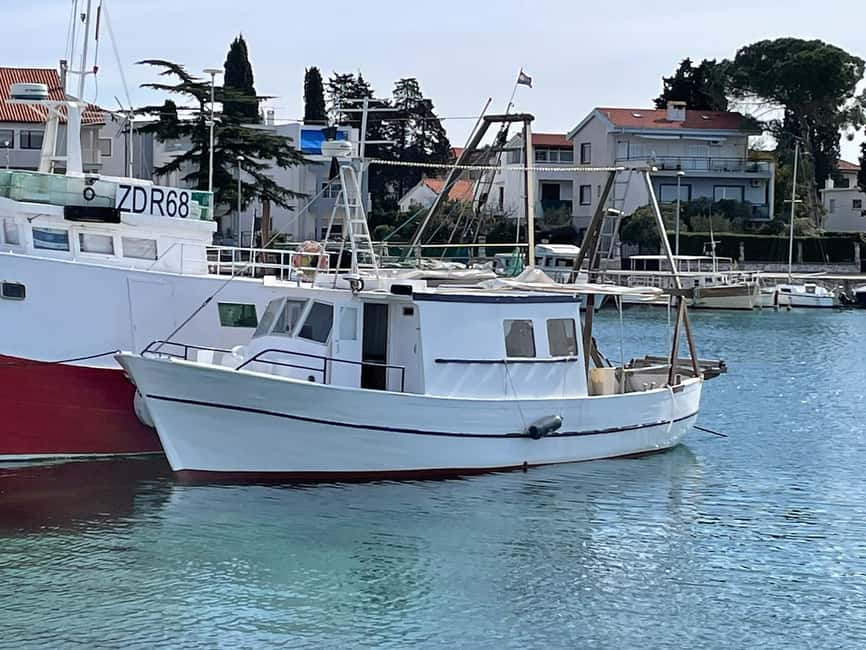 Zadar: Fishing Boat Trip with Lunch and Swimming Included - Swimming near Molat and the quiet side of the archipelago