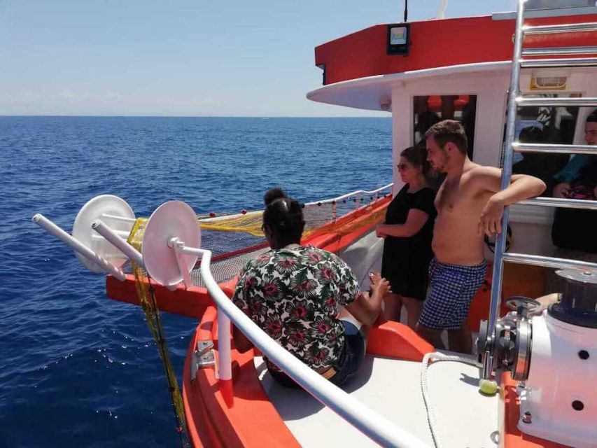 Zante Fishing Tours - What the $129 price includes